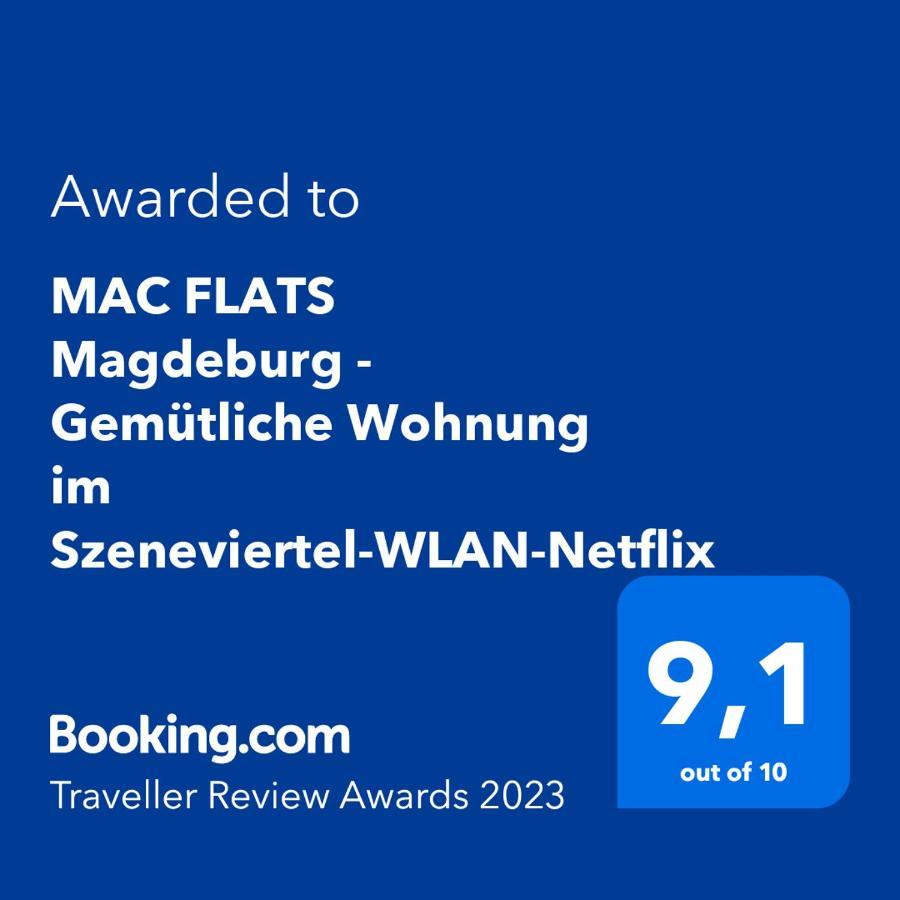 Blue Chili 06 - Gemuetliche Wohnung Im Szeneviertel-Wlan-Netflix Magdeburg Kültér fotó